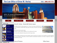 DREW HURLEY website screenshot