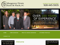 MARK DRUTZ website screenshot