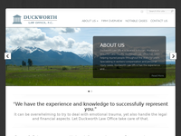 EDWARD DUCKWORTH website screenshot