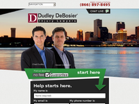 CHAD DUDLEY website screenshot