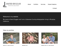 DAVID DUGGAN website screenshot