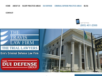 GRANT TRAVIS website screenshot