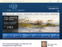 WALTER DUKES website screenshot
