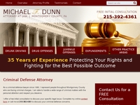 MICHAEL DUNN website screenshot