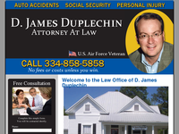 D JAMES DUPLECHIN website screenshot