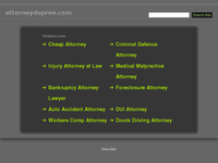 RANDY DUPREE website screenshot