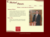 E MICHAEL PATURIS website screenshot