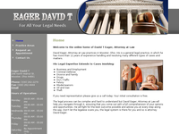 DAVID EAGER website screenshot