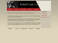 DAVID ECKERT website screenshot