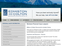 JAMES EDMINSTON III website screenshot