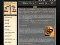 EDWARD SHAMIS JR website screenshot