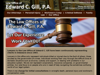 EDWARD GILL website screenshot