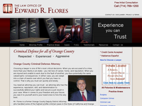 EDWARD FLORES website screenshot