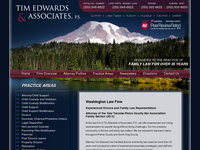 TIM EDWARDS website screenshot
