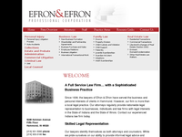 MORTON EFRON website screenshot
