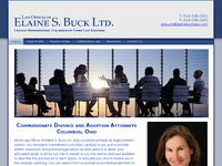 ELAINE BUCK website screenshot