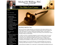 MICHAEL WALLING website screenshot