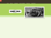 ELEANOR MILLER website screenshot