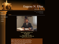 EUGENE ELIAS website screenshot