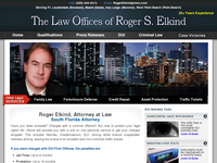 ROGER ELKIND website screenshot