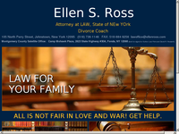 ELLEN ROSS website screenshot