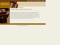 RUSH ELLIOTT website screenshot
