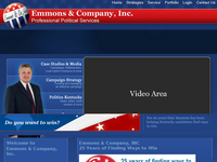 DALE EMMONS website screenshot