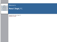 MONA ENGEL website screenshot