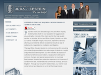 JUDA EPSTEIN website screenshot