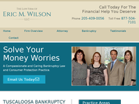 ERIC WILSON website screenshot