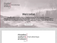 ROBERT ERICKSON website screenshot