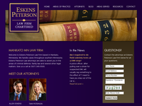 ALLEN ESKENS website screenshot