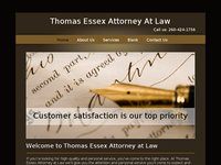 THOMAS ESSEX JR website screenshot