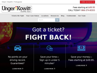 KEVIN UNGER website screenshot