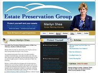 MARILYN SHEA website screenshot