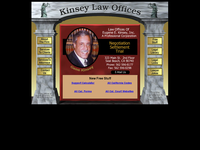 GENE KINSEY website screenshot