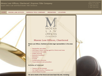 THOMAS MOENS website screenshot