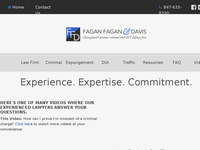 JOSEPH FAGAN website screenshot