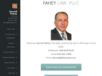 DARRELL FAHEY website screenshot
