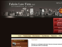 PATRICK FALCON website screenshot