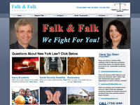 CYNTHIA FALK website screenshot