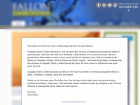 EUGENE FALLON website screenshot