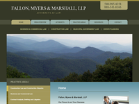 MERLE FALLON website screenshot