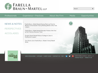 FRANK FARELLA website screenshot
