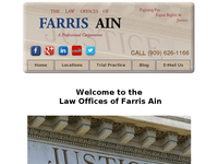 FARRIS AIN website screenshot