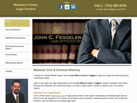 JOHN FEGGELER website screenshot