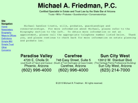 MICHAEL FEHRMAN website screenshot