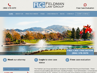 AARON FELDMAN website screenshot