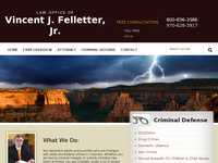 VINCENT FELLETTER JR website screenshot