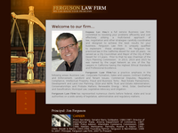 JAMES FERGUSON website screenshot